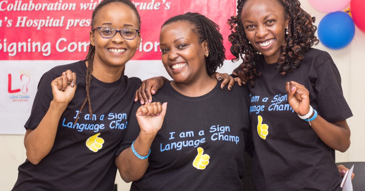 Innovation Spotlight: Lugha Ishara tackling language deprivation in ...