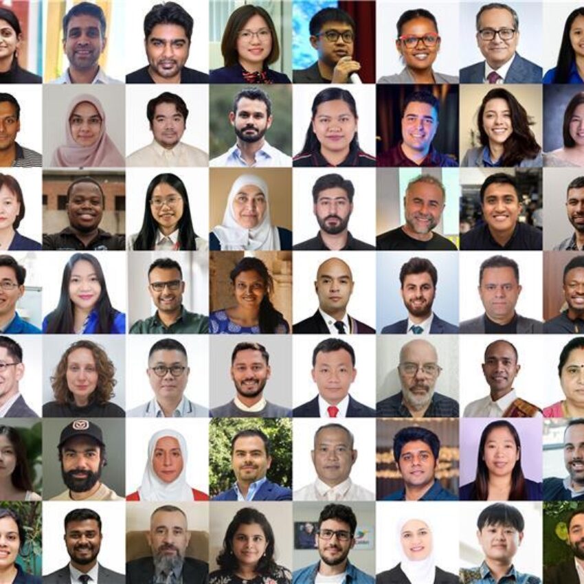 image of 69 innovators- all profile photos lined up showing global faces