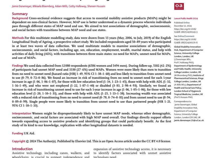 screenshot of article's first page