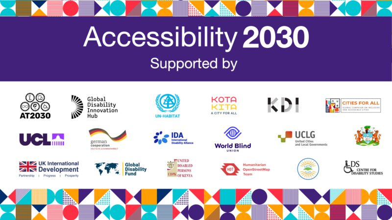 The Accessibility 2030 Pavilion Returns to the World Urban Forum (WUF).