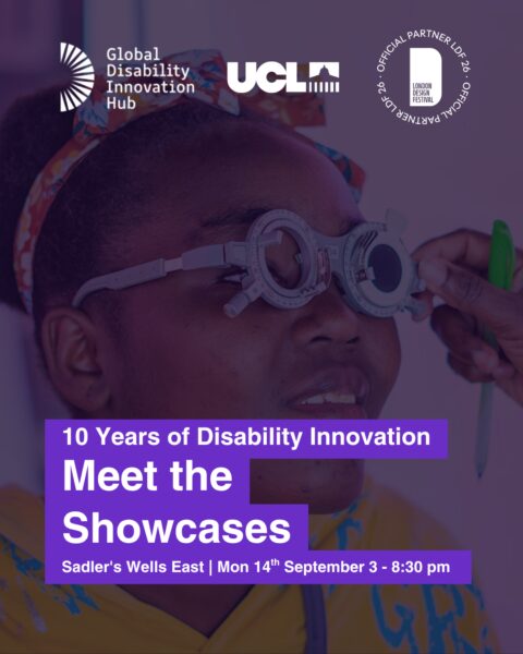 Celebrating 10 Years of Disability Innovation: Meet the showcases joining our London Design Festival event.