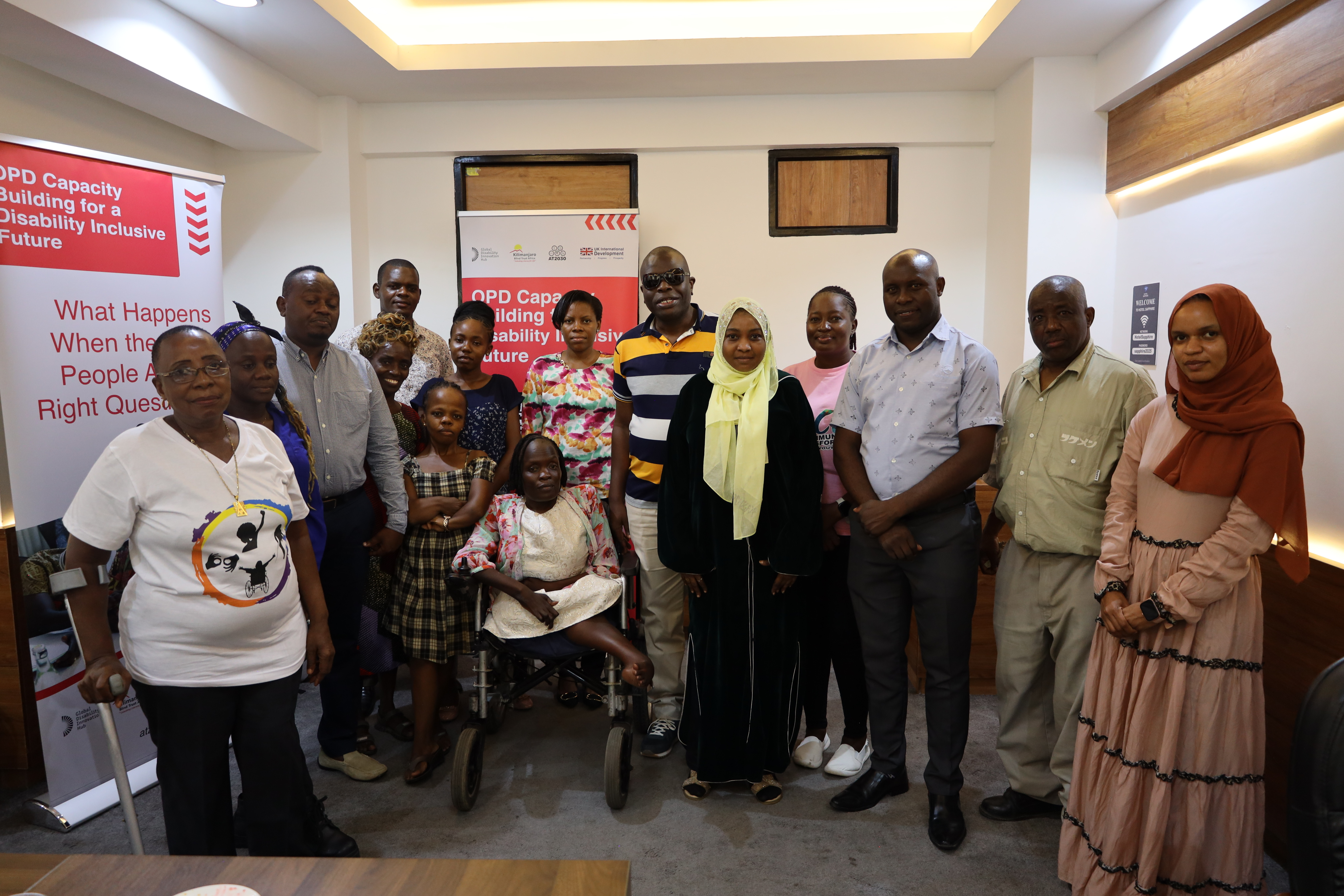 A rgroup photo of partcipants in Mombasa