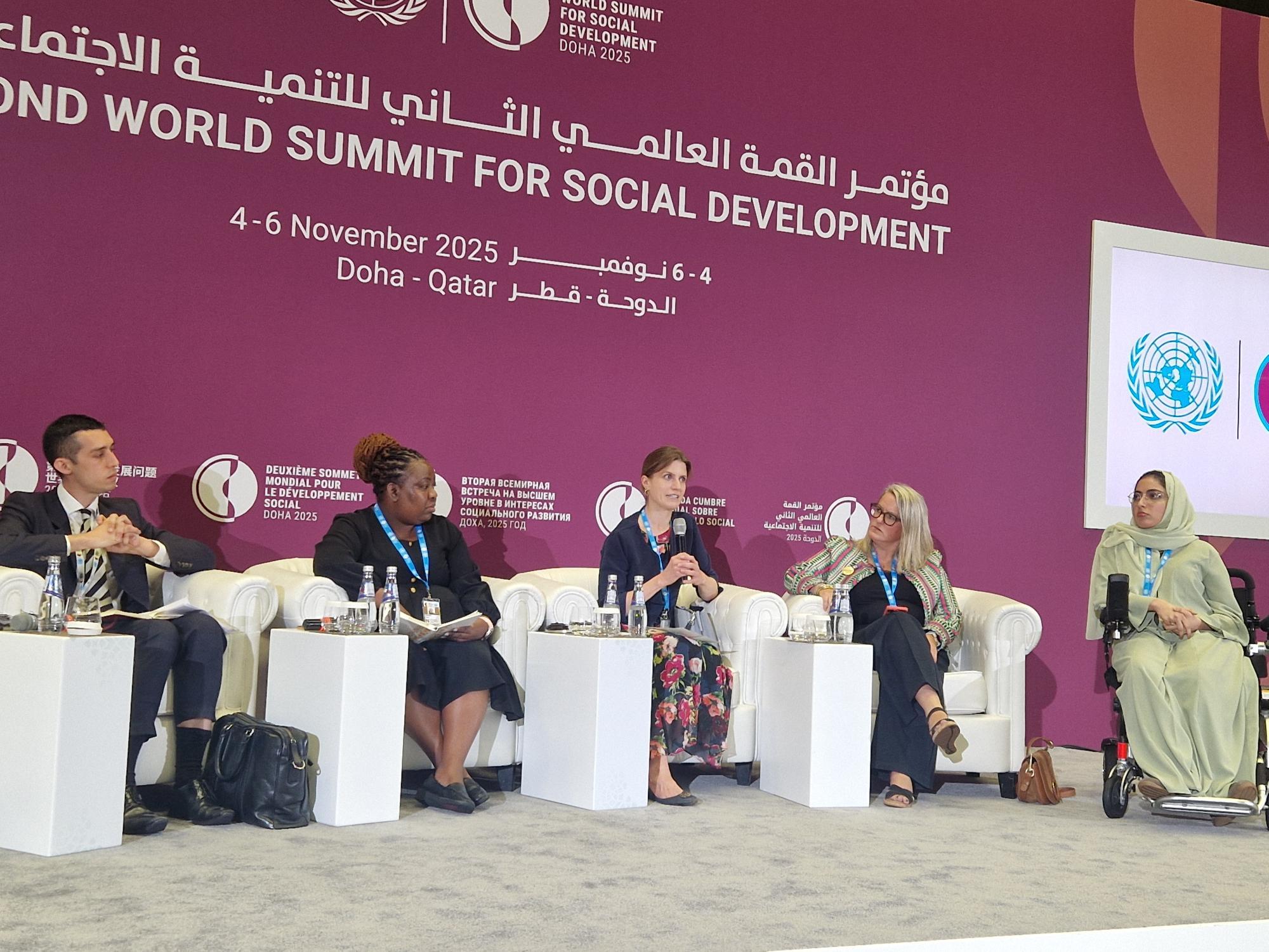 Panelists during the Inclusive Employment: Advancing Access to Decent Work for Persons with Disabilities